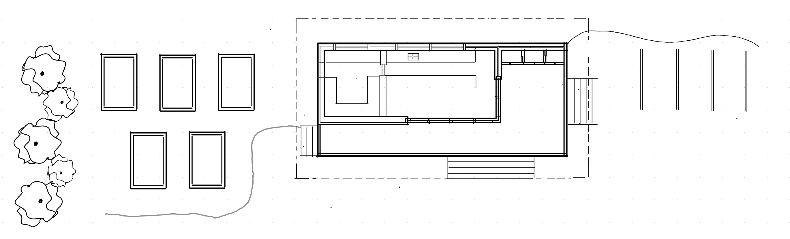Commercial Rural Kitchen - Main View