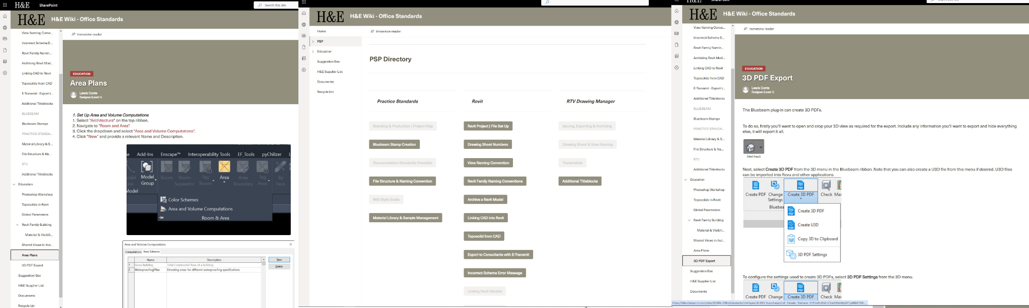 Internal Wiki Interface
